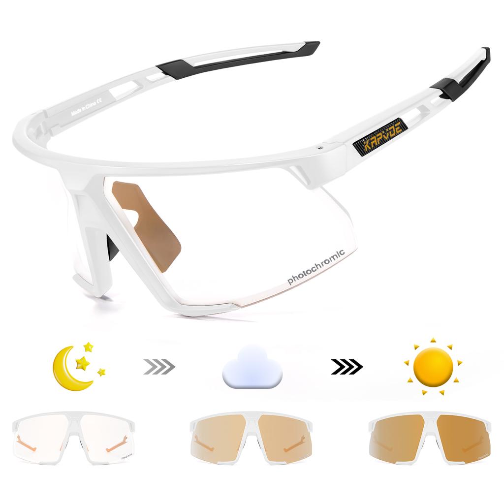 Kapvoe Cycling Polarized Sunglasses for Men Women Luxury Glasses Driving Cycling Golf Bike Glasses Fashion Shades Hiking Eyewear