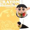 Adorable Cartoon Crayon Shin-chan Plush Keychain Toy Sushi Roll Shin-chan
