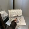Geantă lanț romb cu design de nișă pentru femei 2025 toamnă nouă geantă de valoare ridicată geantă de umăr crossbody pătrată mică pentru femei