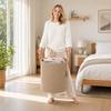 Handwoven Storage Basket with Handles Large Capacity Durable Rope Material for Household Organization and Storage