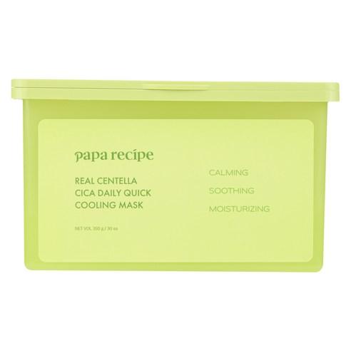 Papa Recipe Real Centella Daily Quick Cooling Mask Soothing & Hydrating Sheet Mask
