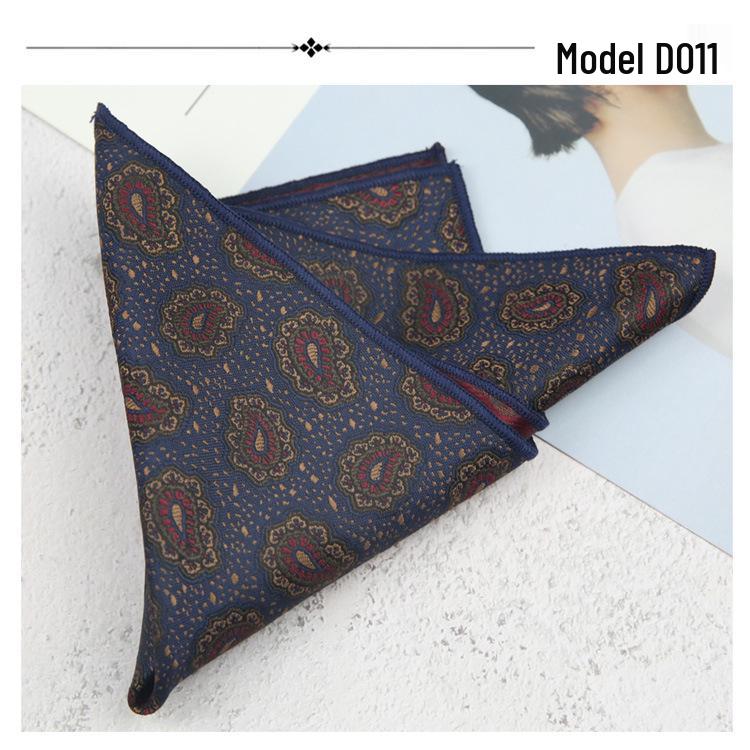 Retro Koreanischer Stil Mehrfarbiges Einstecktuch - Herren Accessoires