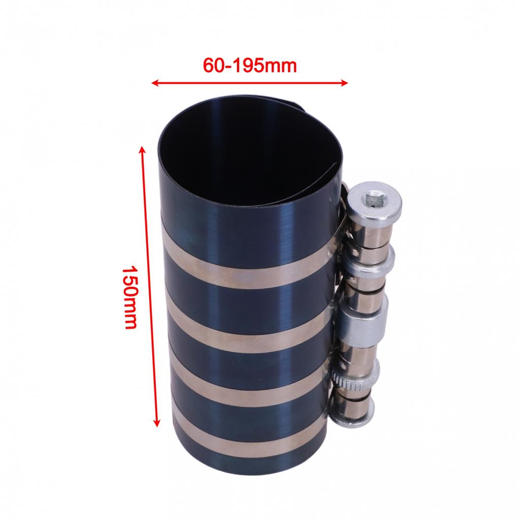 Piston Ring Compressor with Enhanced Stability and Safety Features