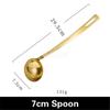 Leaky Stainless Steel Gold Plated Spoon Thickened Household Commercial Spoon Hot Pot Restaurant Ladle Cooking Soup Spoons