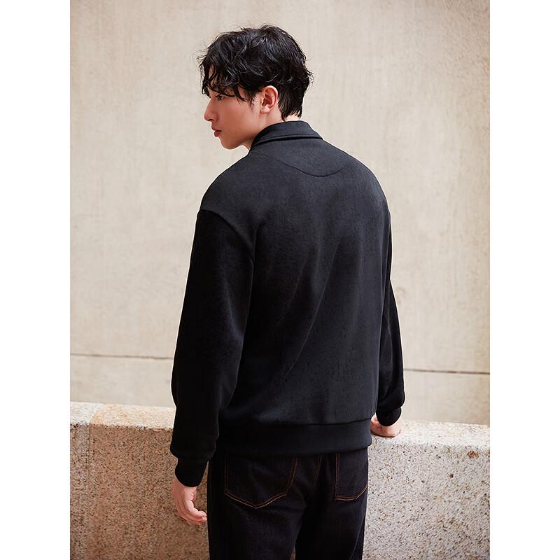 GXG Men's Two-Tone Faux Layer Pullover Sweatshirt