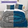 Set Copripiumino Trapuntato con Motivo Arminia Bielefeld Copripiumino Federa Decorazione per la Casa Regalo di Compleanno (1 * copripiumino + 2 * federe senza imbottitura)09