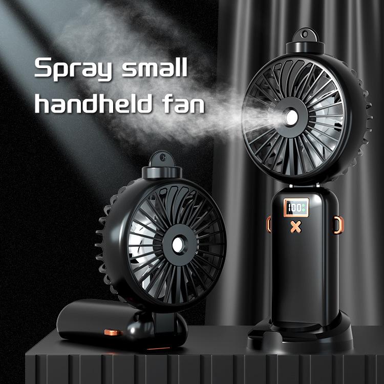 Portable Rechargeable Handheld Fan: USB, Foldable, and Compact for Outdoor Cooling