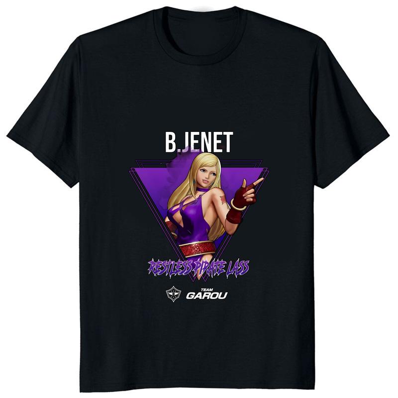 

Футболка King of Fighters XV Graphic Mai Shiranui Printed Waifu Casual Streetwear Футболка Otaku Fighting Technology Game Мужские футболки M