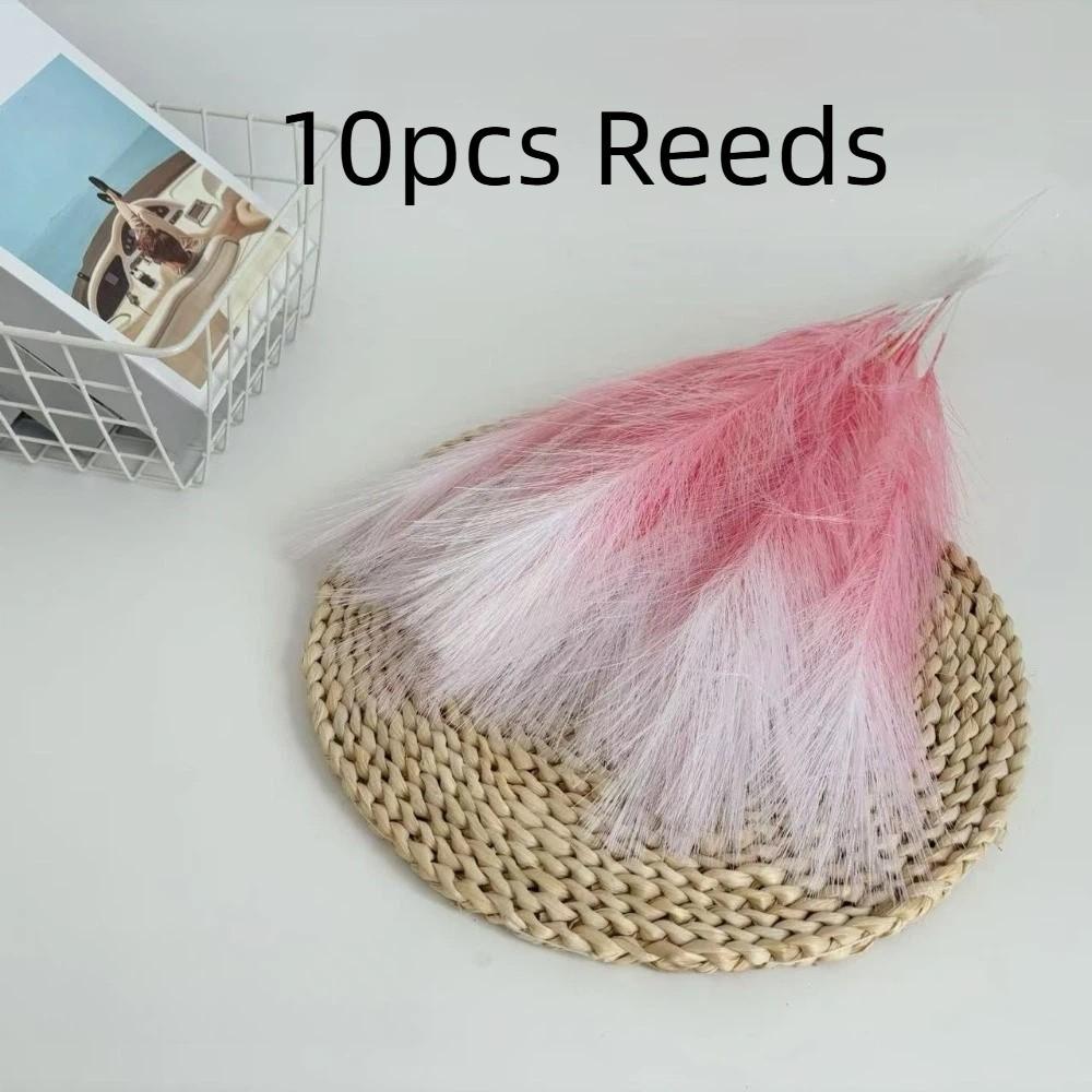 Fireworks Maidenhair Grass Artificial Reed Plant Bouquet Pampas Grass Wedding