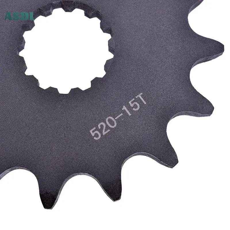 520 46T 15T Front Rear Sprocket For Kawasaki EN650 Vulcan ER-6f EX650 ER-6n ER650 Ninja 650 Ninja 650R KLE650 KLE650 Z650 ABS