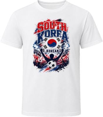 South Korea Korean Soccer Football National Supporters T Shirt