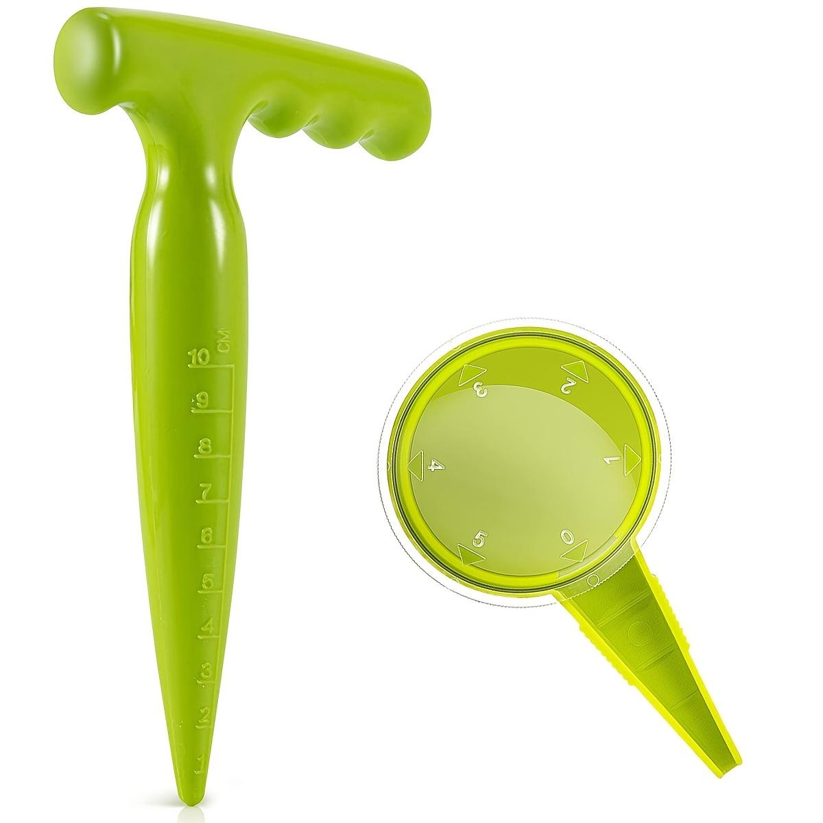 

2pcs Gardening Tools, Adjustable Hand Seeder & Punch, Manual Plastic Seeding Tools for Small Growers, Garden, Vegetable Garden