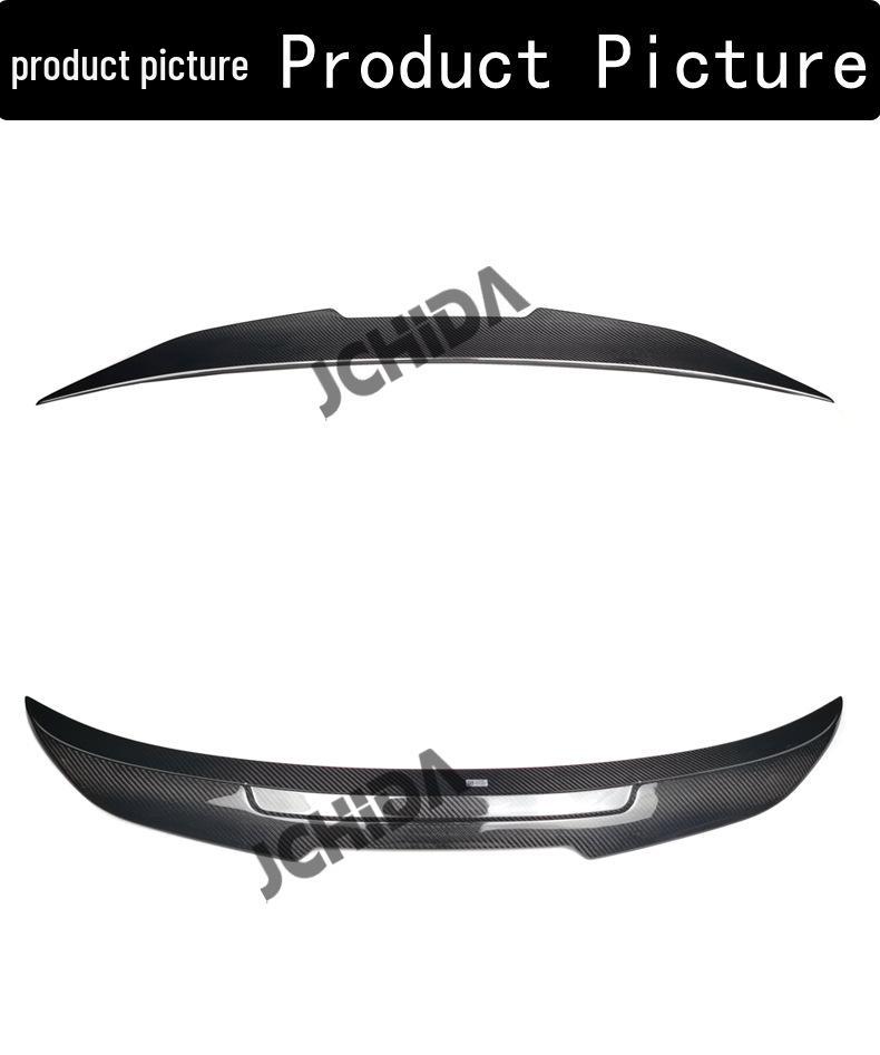 Dry Carbon Fiber Rear Wing for BMW 3 Series Convertible E93 PSM - No Drilling Required