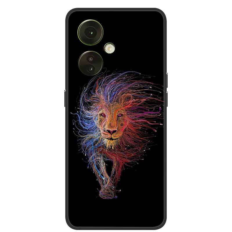 Pour Coques OnePlus Nord CE 3 5G Nord CE3 Lite Chats Peints Silicone TPU Souple Coque Arrière Coques de Téléphone Pour OnePlus Nord CE3 Lite 5G