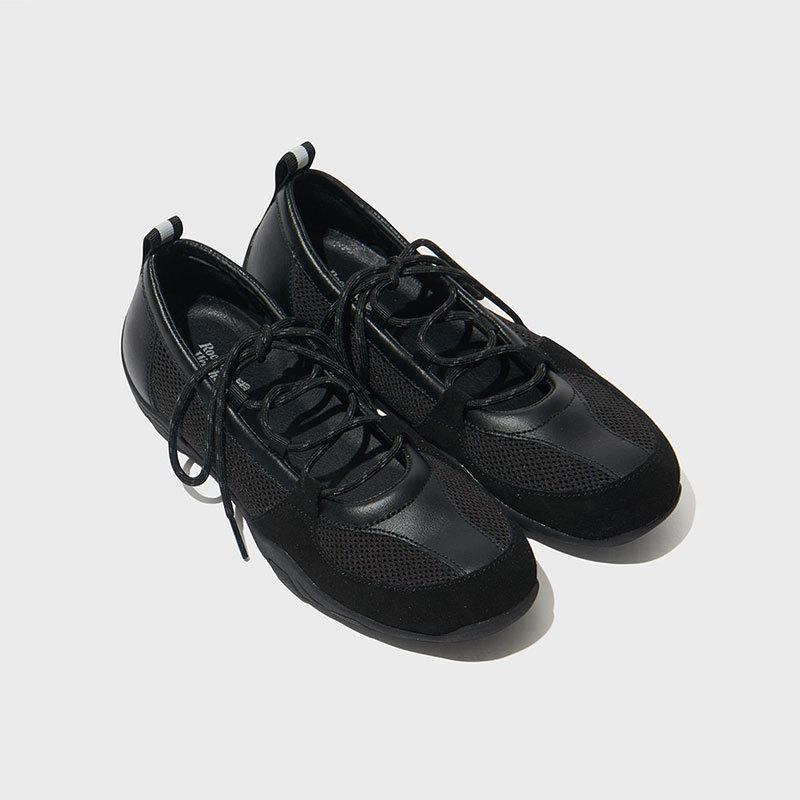 

2025 Summer Mesh Ballet Flat Lace Up Mary Jane Snakers Shoes for Women 35