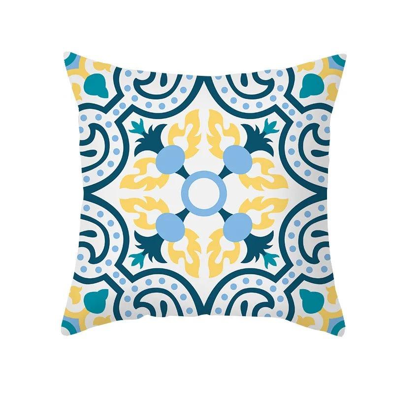 Office Living Room Home Pillowcase Simple Pattern Pillowcase Car Ornaments
