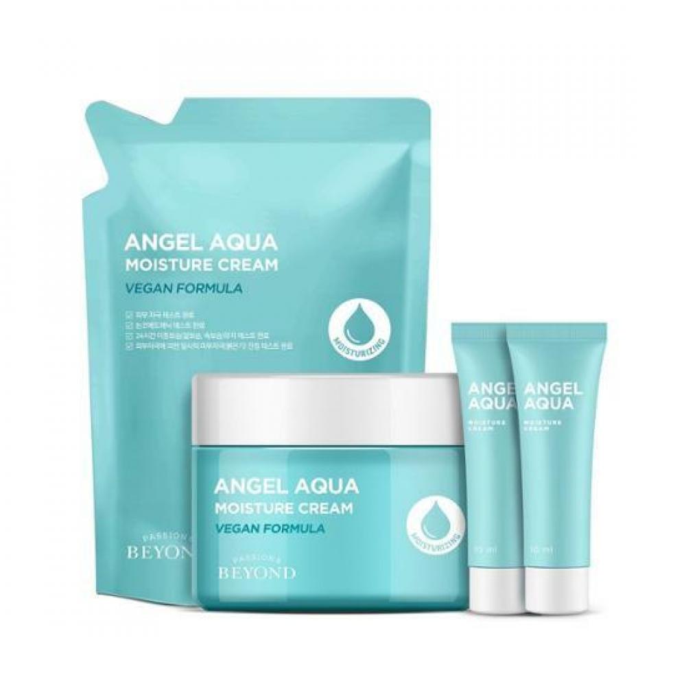 

Beyond Angel Aqua Увлажняющий крем, 150 мл, план пополнения, Love Earth Eco Edition