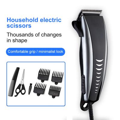 Vodkas Low Noise Electric Hair Clipper Scissors Comb Barber Home Haircut Trimmer Tool