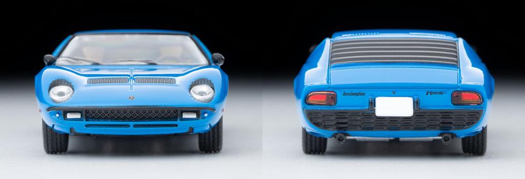 Tomica Limited Vintage LV Lamborghini Miura P400 Blue Finished Product 1/64