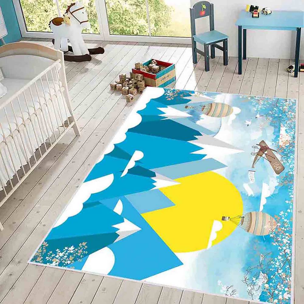 

Mosimoso Home MJ037 Нескользящий детский ковер с принтом 50x80 cm