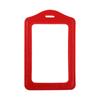 Custodia Porta Badge in Ecopelle Trasparente Porta Badge Lavoro Porta Biglietti da Visita Colorata Copri Badge Dipendente Carta di Credito