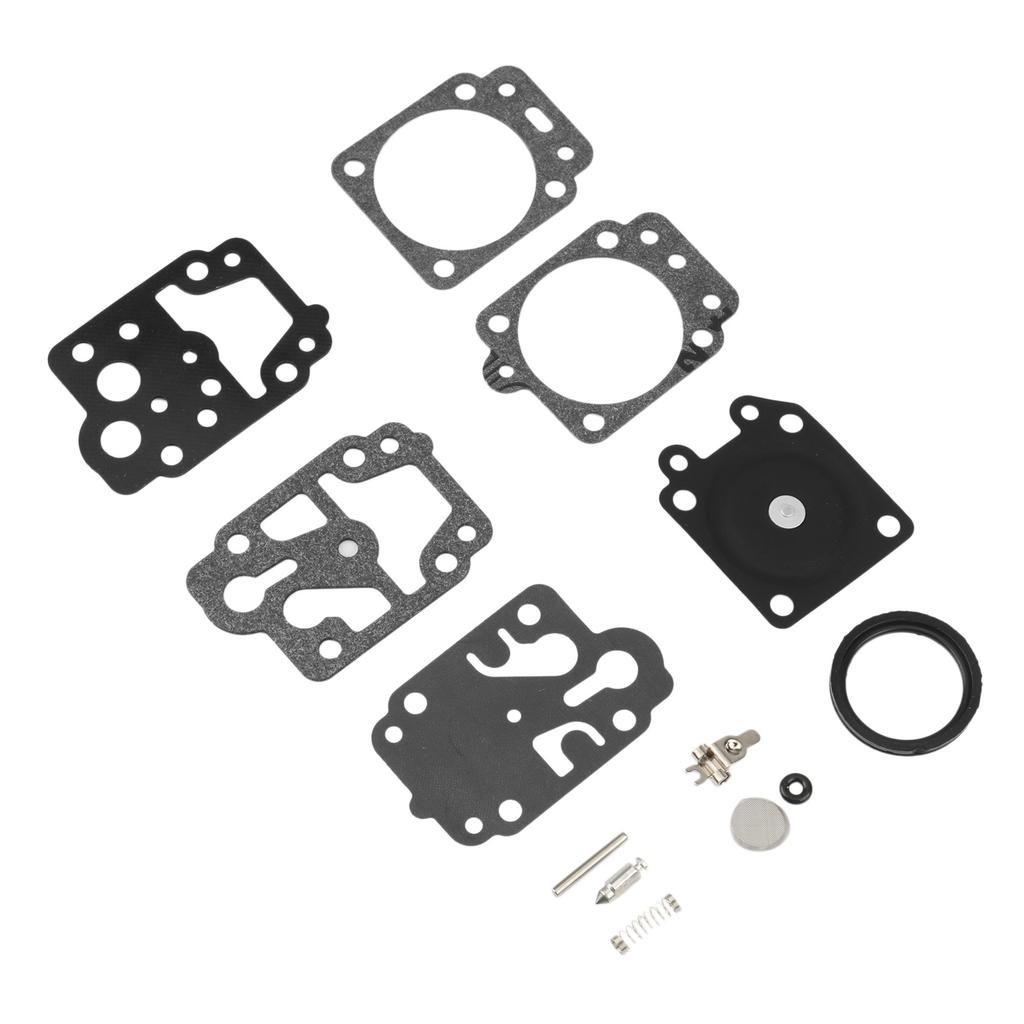 10Pcs Carburetor Repair Rebuild Gasket Needle Kit for Walbro K20-WYJ Echo Husqvarna Toro Ryobi Honda Homelite Trimmer