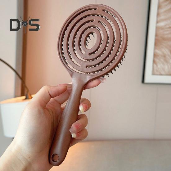 1/2 ks Větraný masážní kartáč na pokožku hlavy Ergonomická rukojeť Antistatický Hřeben na tenké, husté, kudrnaté, dlouhé vlasy Pánský Dámský Hřeben na úpravu vlasů a rozčesávání