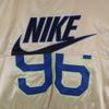 Nike Back Logo Woven Anorak Parker M Ivory Jackets, Pullovers, Hoodies Women Used