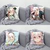 S-Super S-Sonico Throw Pillow Case For 45x45cm 55x55cm 30x30cm Square Car Pillowcase Home Bedchamber Decor Gift