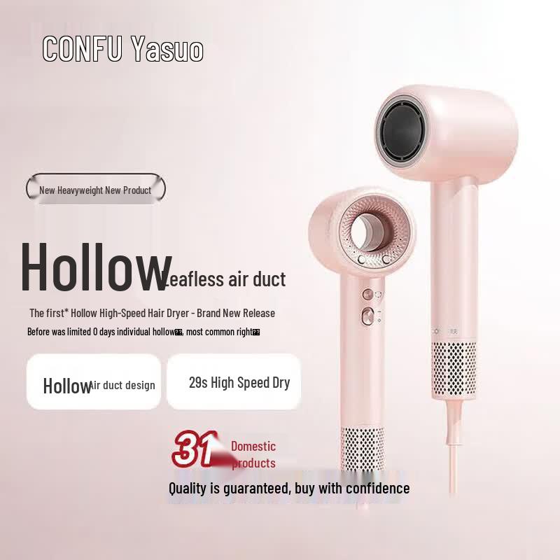 CONFU F9 High-Speed Ionic Hair Dryer CN plug (adapter included)