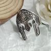 Egyptian Pharaoh Mask Ring Fashion Versatile Size Adjustable Jewelry