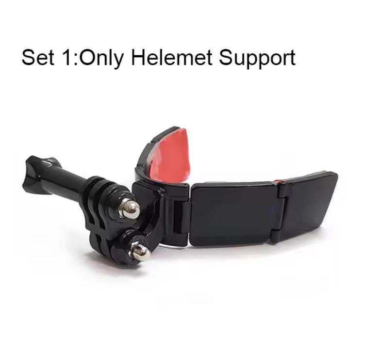 For Gopro 13 9 10 12 Accessories Helmet Base Mount Adjustment Riding Moto Support For Go Pro Hero DJI OSMO Action 4 Sport Camera