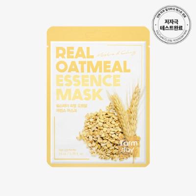 FARM STAY Real Oatmeal Essence Mask 23mL (3 Options)