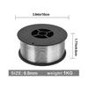 E71T-GS Aluminium-Fülldraht 0,8 mm für MIG-Schweißen, gaslos