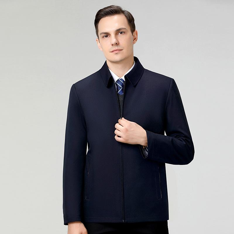 Winter middle-aged and elderly cotton jackets men's casual warm cotton clothes middle-aged dad winter clothes autumn and winter cotton jackets