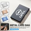 For Opel Multi-functional Car Styling Credit Card Clip Protector Cover Cards Case Storage Bag Corsa Mokka Astra Cascada Adam