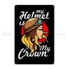 Racing Driver Car Motorcycle Metal Sign Cinema Club Create Bar Kitchen Tin Sign Poster
