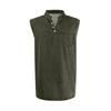 Men's Summer Solid Color Pocket Sports Buttons Vest Men's Sports Casual Vest