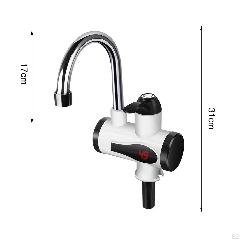 Electric Fast Heating Tap Instant Water Faucet for Hotel Office Bathroom