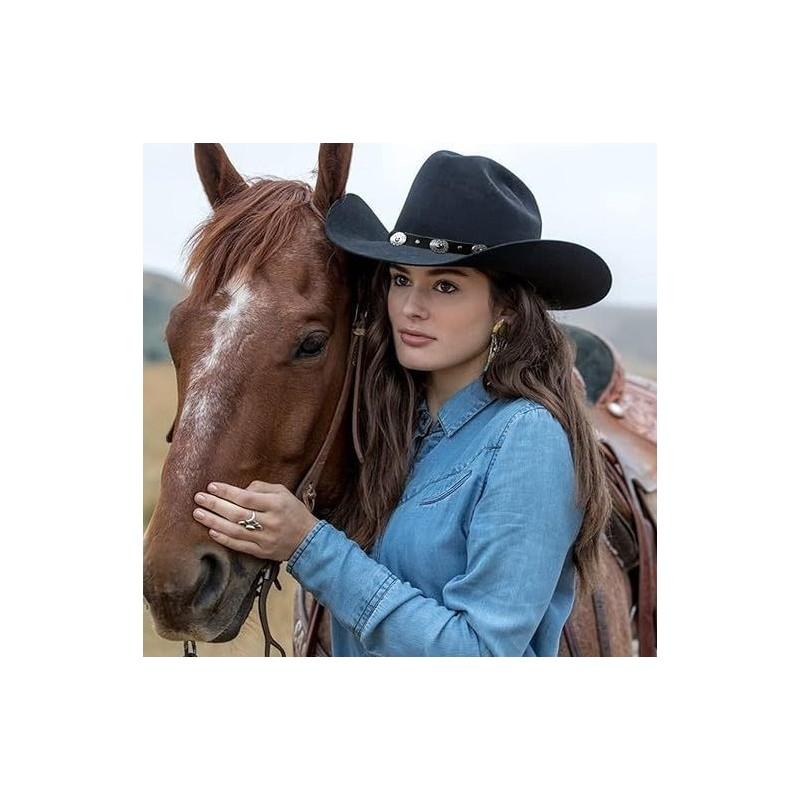Cowboy Hat For Men Women With Sun Protection Wide Brim Polyester Summer Fashion Style