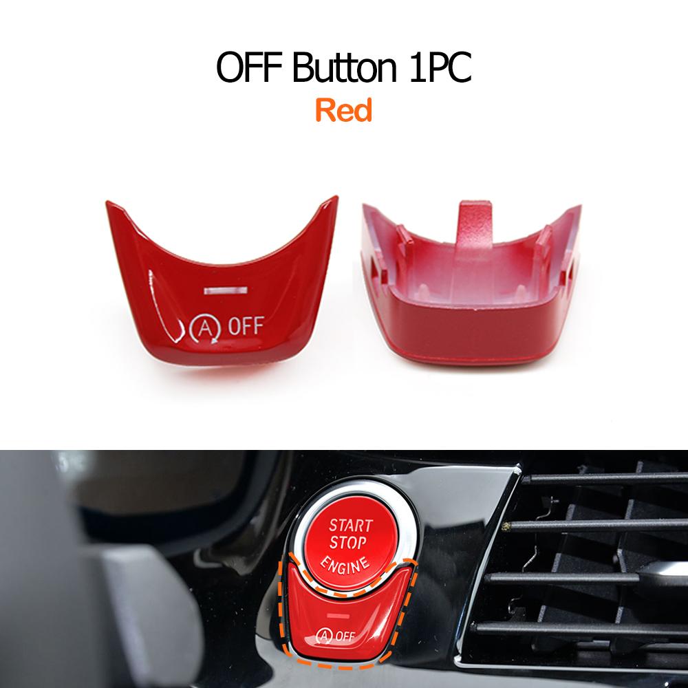 G30 G01 G12 Bilmotor Tändning Start Stopp AV-knapp Skyddslister För BMW 1 5 6 7 X3 X4 Serie F52 G31 G08 G02 F98 G32 G11