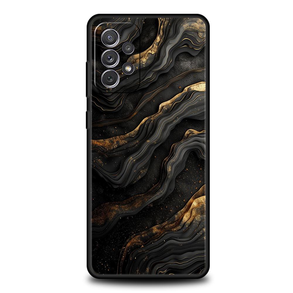 

Чехол для телефона Samsung Galaxy A55 A53 A52 A52S A51 A41 A35 A32 A25 A23 A15 A13 A71 A72 5G Мягкий ТПУ Корпус Складки Текстура Funda Сумка Samsung A35