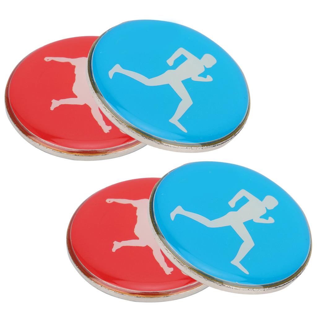Puseky Two‑Sided Referee Toss Coin for Soccer Football Volleyball Table Tennis Toss Coin 4pcs Puseky Two‑Sided Referee Toss Coin for Soccer Football Volleyball Table Tennis Toss Coin 4pcs