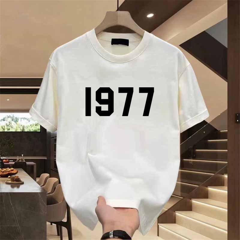 Retro Digital 1977 Pure Cotton Printed Fashion Unisex T-Shirt