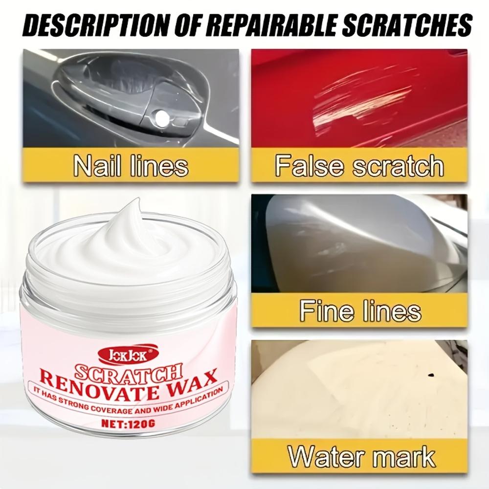 Magic Car Scratch Repair Paste - Quick & Easy, No Paint Needed, Suitable for All Vehicles, Trucks, and Motorcycles - Removes Scr