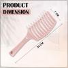 GLUN® Detangling Hair Brush for Curly, Straight, Wet & Dry Hair Pack of 1, Unisex Scalp Massage Comb for Salon, Home & Travel Use