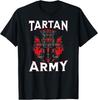 Scottish Tartan S Tartan Army S Thistle Emblem T-Shirt