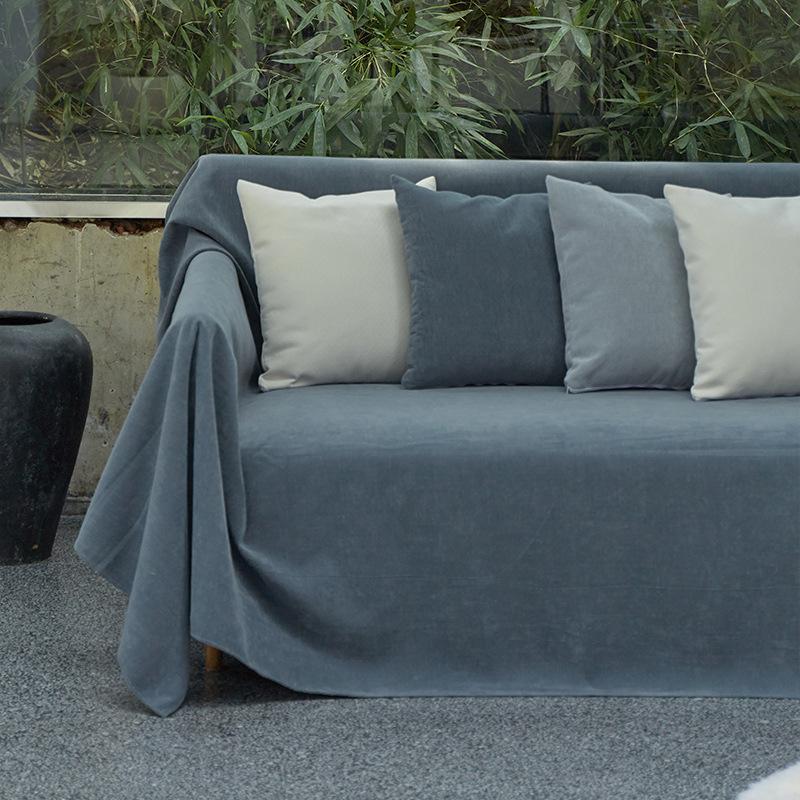 Fabric Sofa Cushion Four Seasons Universal Non-Slip Affordable Luxury Style Autumn Winter Baby Suede Chenille Sofa Towel Full Cover Cloth
