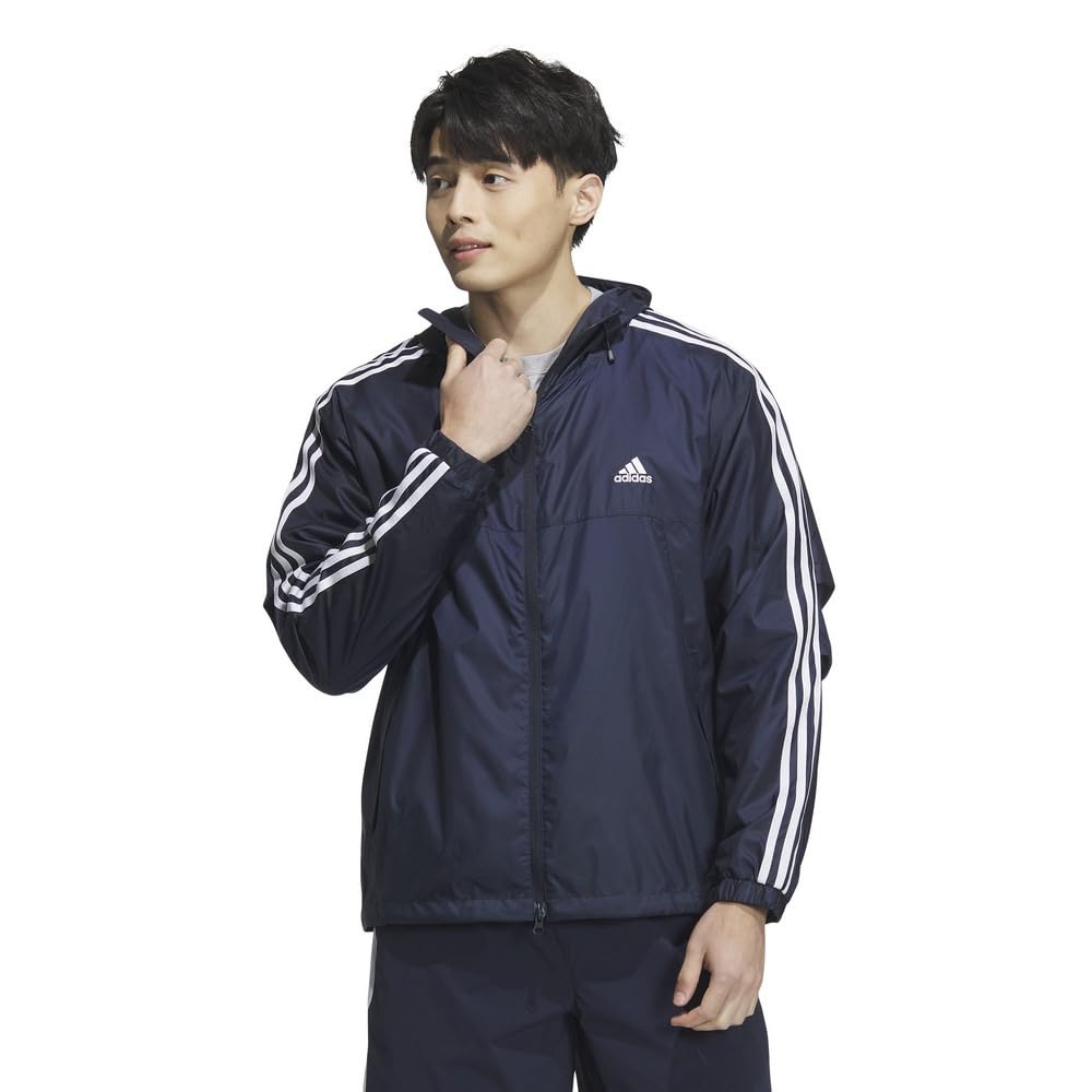 Adidas M ESS+ 3ST Woven Jacket, Legend Ink, Size L