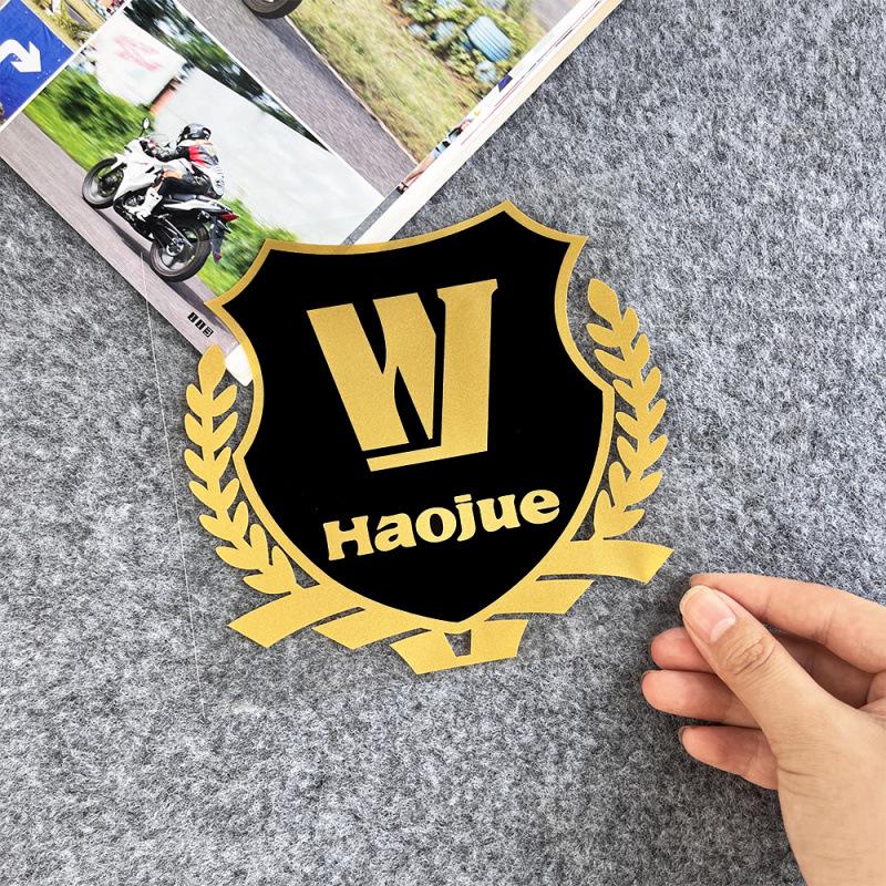 Светоотражающие наклейки для ветрового стекла Haojue UHR150, AFR125 и TR300